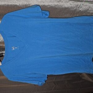 Belle Kim Gravel Blue Woman's Top